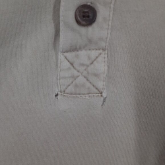 Reel Legends Adult Mens M Beige Short Sleeve Vented Fishing Polo Shirt - Picture 3 of 10